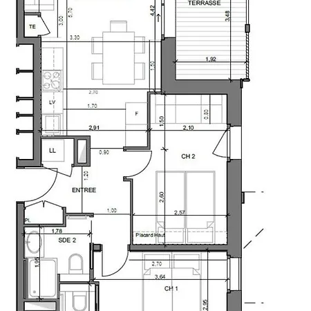 Echo Du Pleney B102 Appartement *